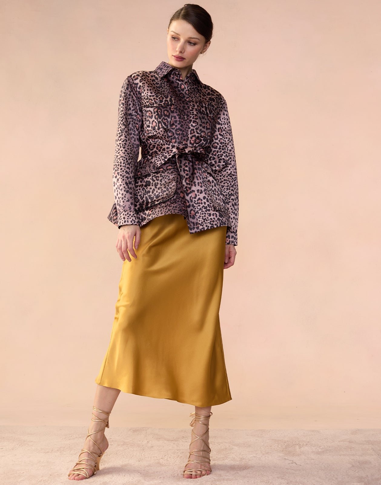 Sienna Silk Skirt TA3